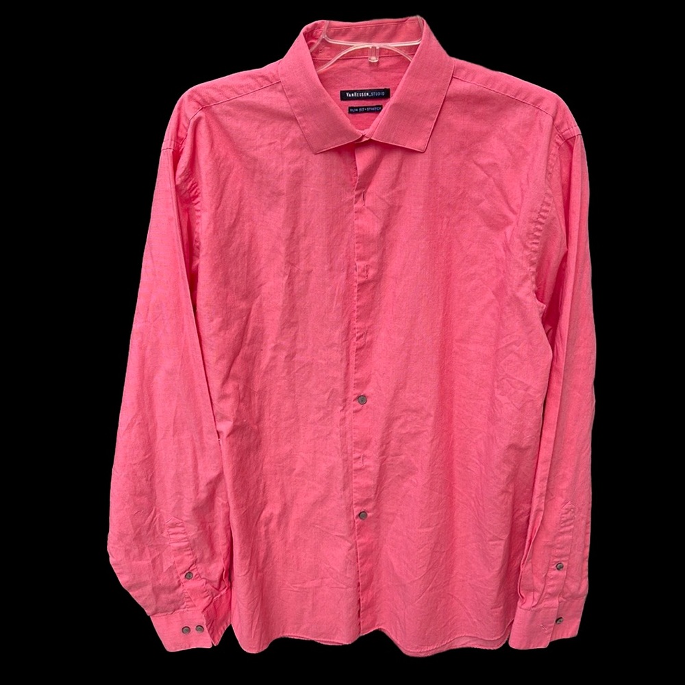 ♦️Men’s VanHeusen Studio, Slim Fit, Stretch Shirt♦️